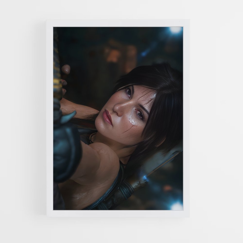 Poster Lara's Edge – affiche Tomb raider (vue 3)